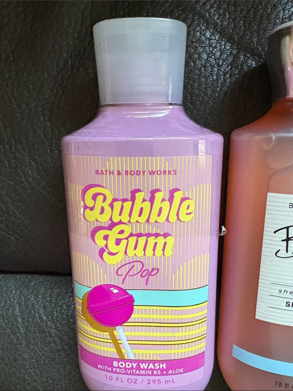 Bath and body shower gel set in bubble gum and boardwalk taffy